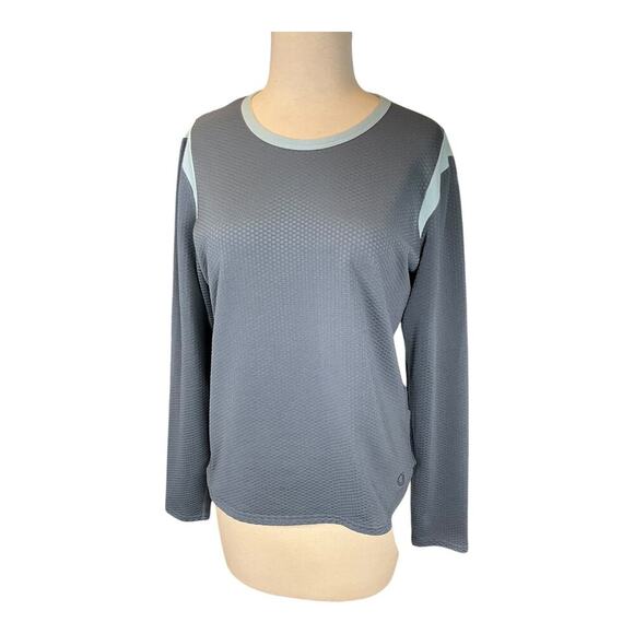 Nike Sphere Therma Blue Long Sleeve Running Shirt Women's SZ Medium Light Weight - Picture 4 of 11